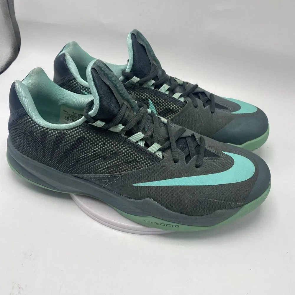 Nike Zoom Run The One Men Size 9 Green Athletic Basketball Shoes 3724